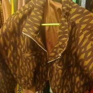 Ivy Park Monogram crop jacket